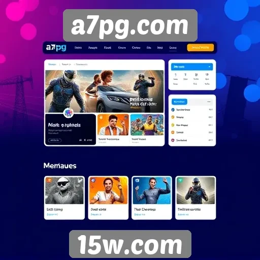 Interface do usuário do a7pg.com é intuitiva e acessível